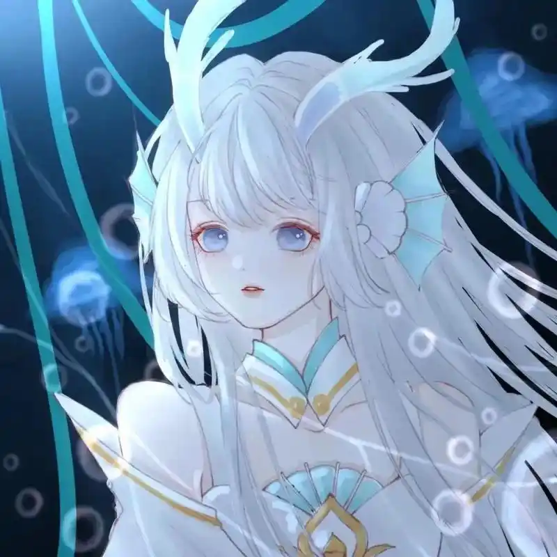 仙气十足的手绘动漫闺蜜头像  - 仙女头像馆 - 抖音