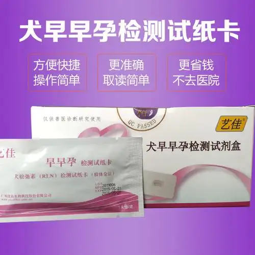 一折测试纸 早早孕 10条_宠物犬早孕检测试纸卡狗早早孕检测纸狗狗rln