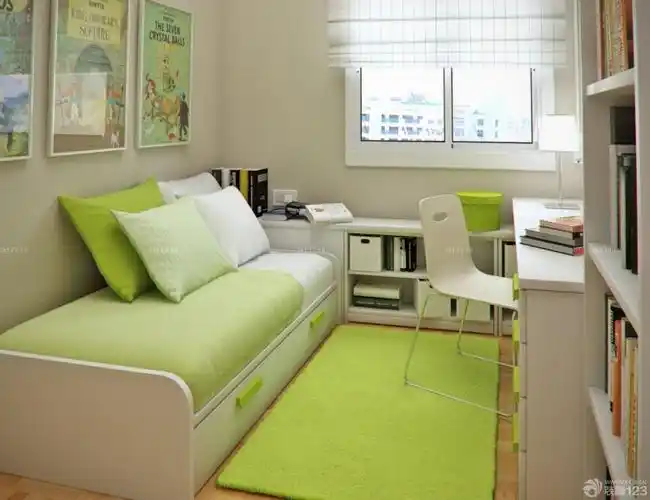 2020现代风格15平米超小户型榻榻米卧室装修设计图片