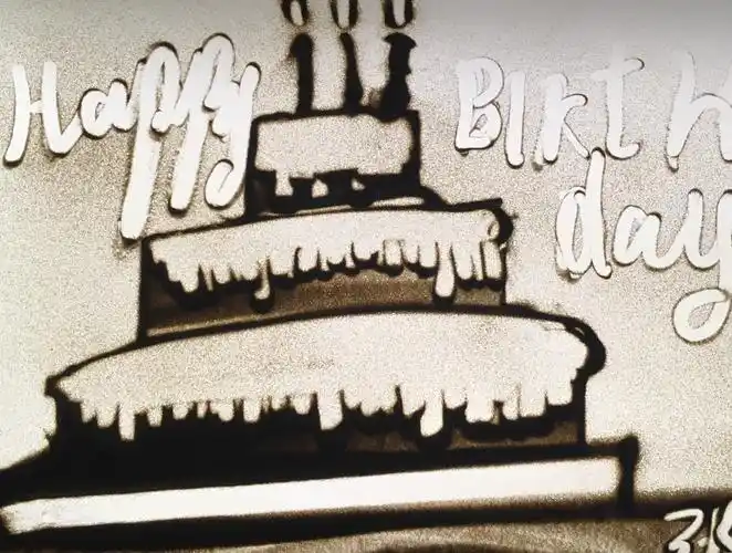 丰景沙画_张明远第八课作品