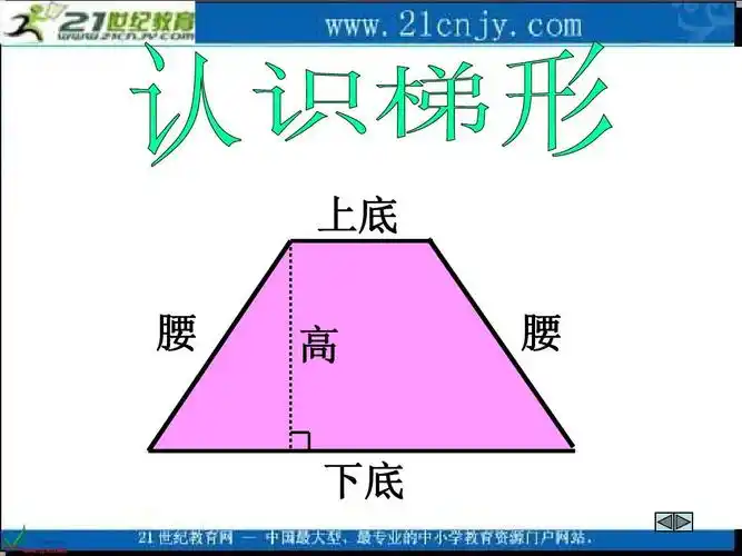 (青岛版)五年级数学上册课件_梯形的面积ppt