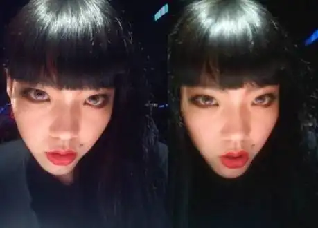 吴莫愁地铁红唇海报吓哭5岁小孩