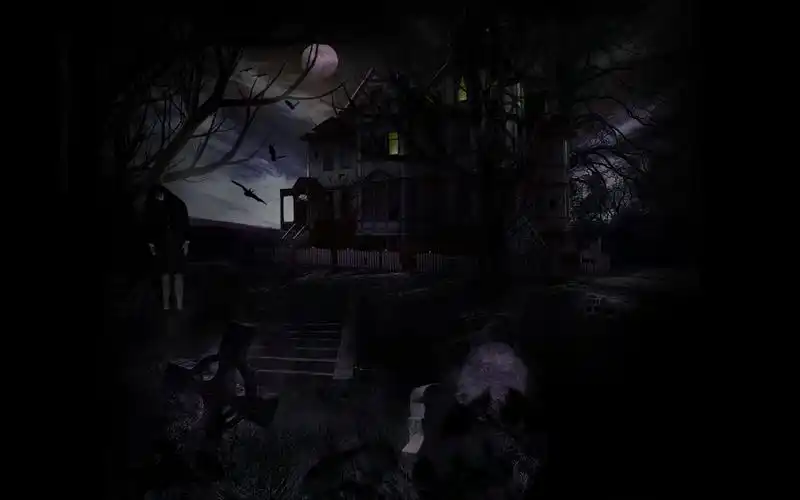 恐怖鬼屋背景 - 站酷 (zcool)