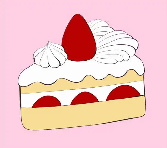 生日蛋糕怎么画小蛋糕怎么画