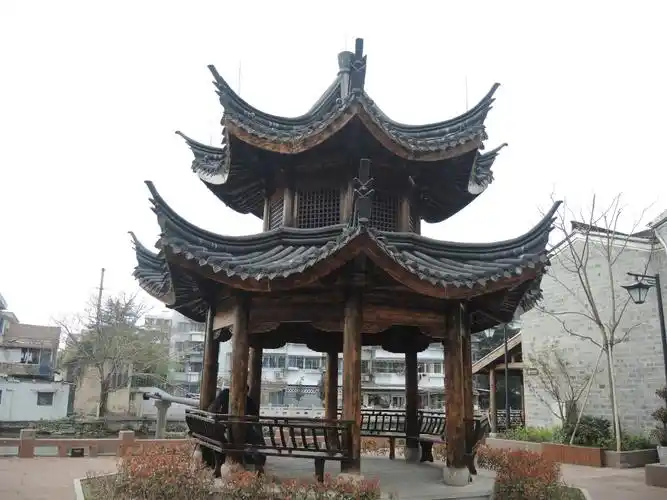 古建八角亭图片大全