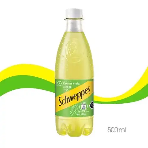 低糖玉泉忌廉苏打水奶油味汽水甜品原料500mlx5瓶装香港产品 【低糖】