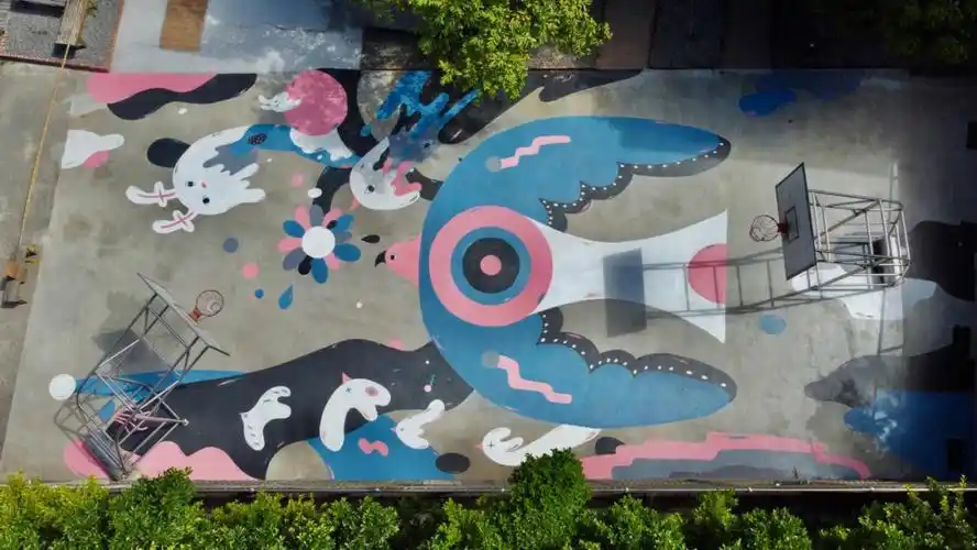 掀起了一阵浪花98#插画  #57art  #我是原创插画师  #彩绘