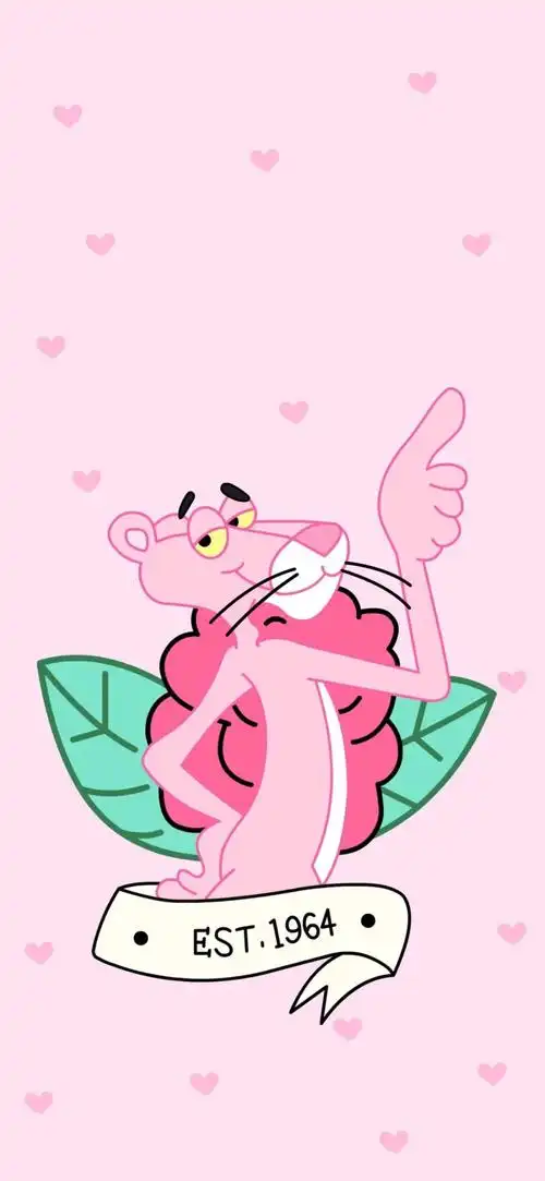 粉红顽皮豹壁纸 - 堆糖,美图壁纸兴趣社区