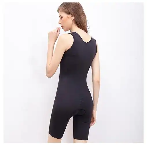 婷美婼雅开档连体美体紧身衣束缚收腹提臀塑身衣瘦身束身女士内衣三角