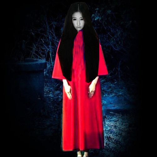 万圣吓人恐怖鬼屋npc密室逃脱电影笔仙红衣服饰