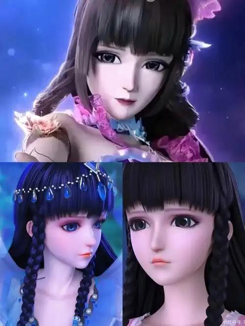 叶罗丽王默黑化前后对比图你觉得哪个最好