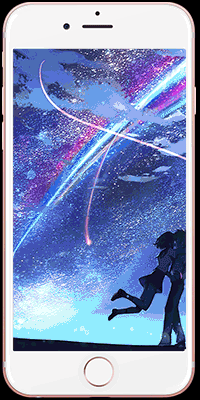 你的名字新海诚唯美浪漫流星三叶livephotos动态锁屏壁纸动图电影动漫