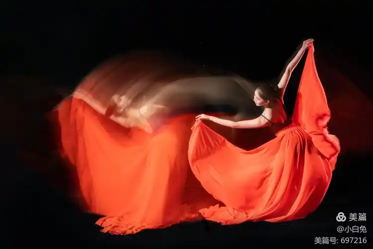 慢门人像摄影:飘逸的舞姿,梦幻的意境(原创)