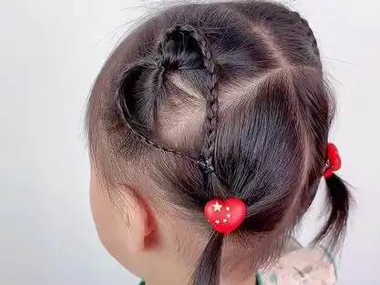 宝宝扎头发0-3岁简单步骤_宝宝扎头发1-2岁简易_宝宝扎头发的教程