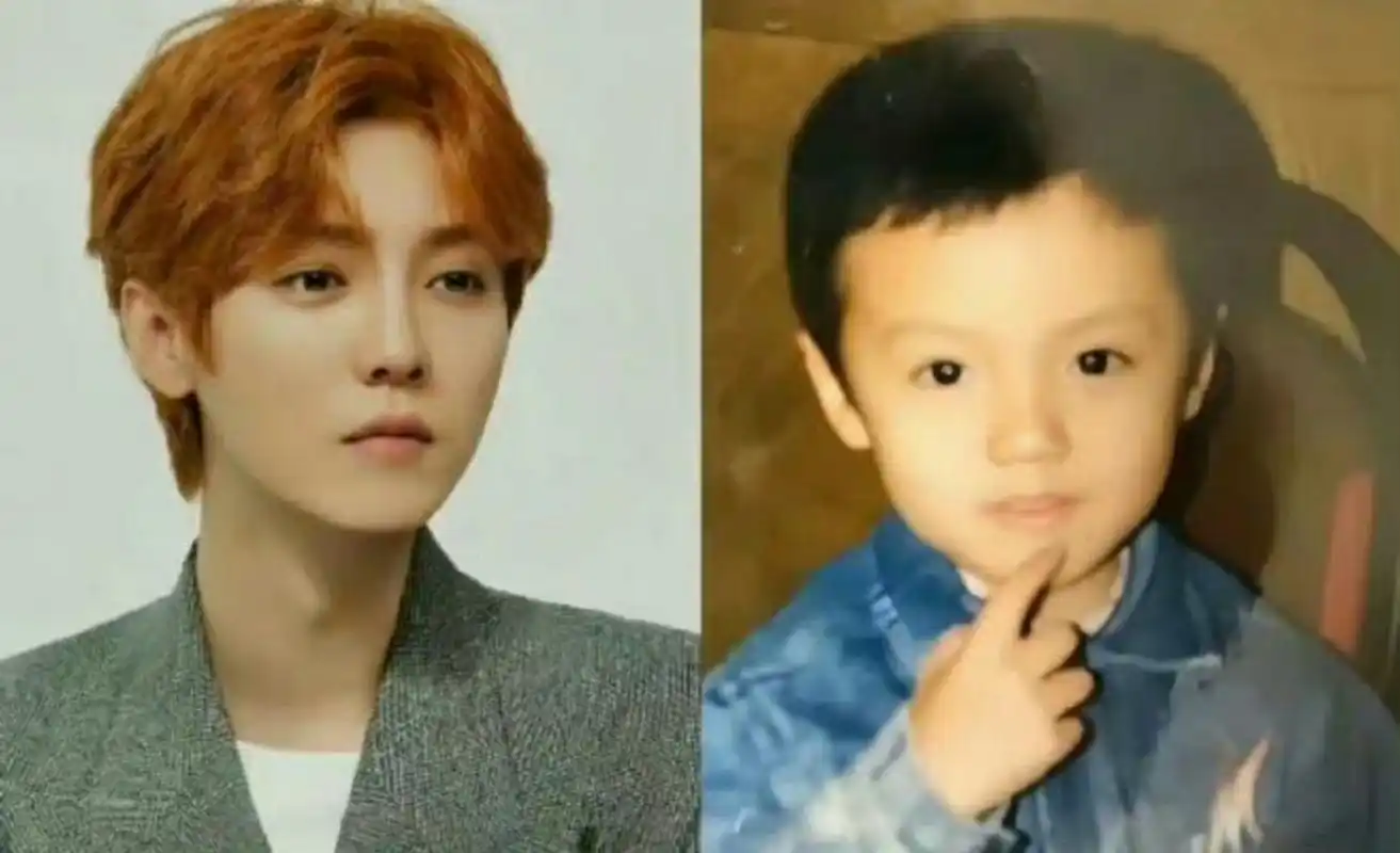 鹿晗小时候好可爱