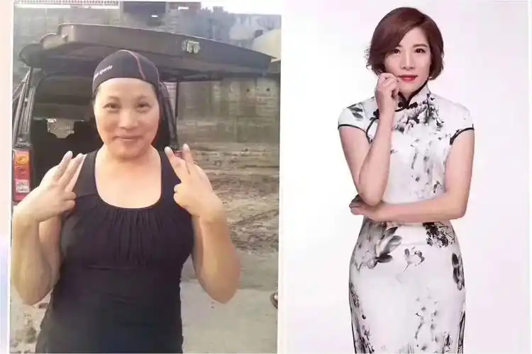 婷曼逸身材管理器管理前后身材对比图