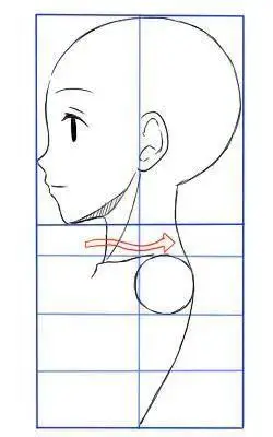 动漫人物的肩膀和手臂怎么画