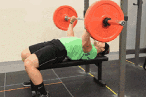 卧推中的细节你都知道吗?如何让胸部有效的发力,诀窍在这里_训练