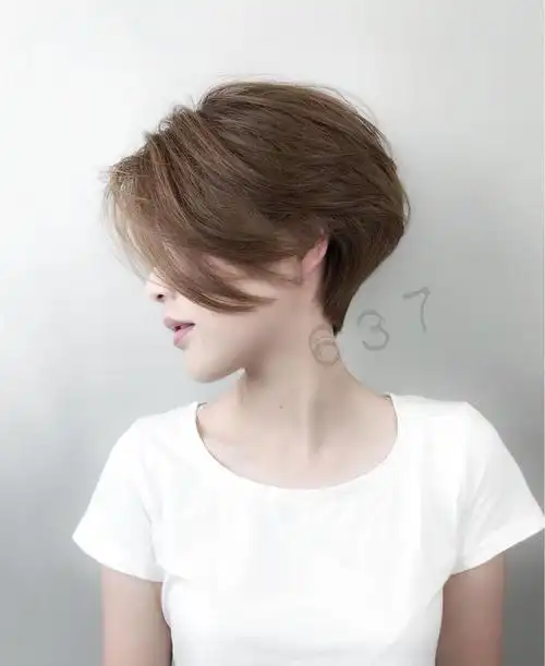 新款短发,修颜还显瘦,满意100%,你值得拥有!