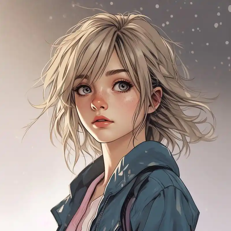 96手绘人物漫画头像大赏99