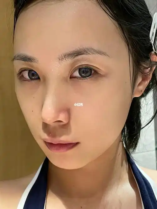 后置拍的素颜皮肤状态