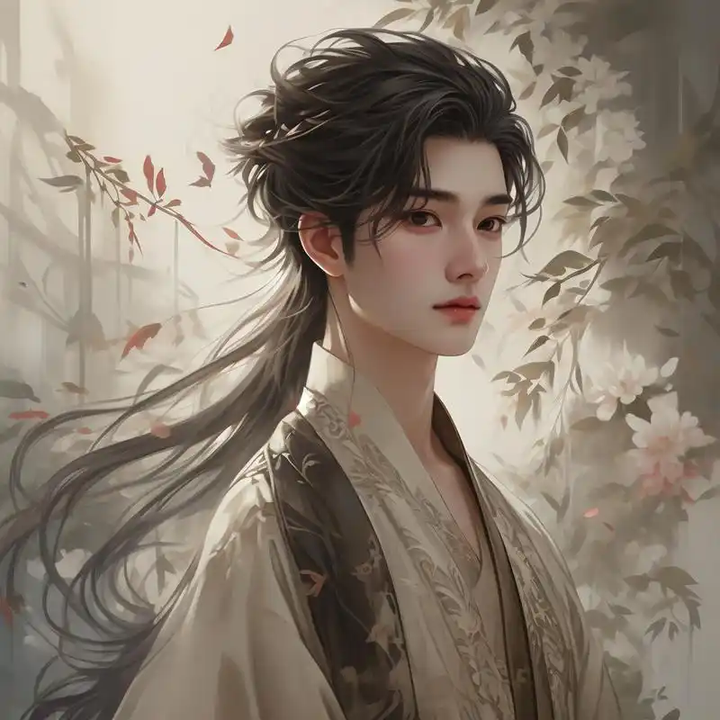 90古风男生动漫头像9515