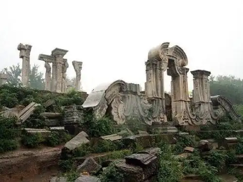 列强破坏过的圆明园