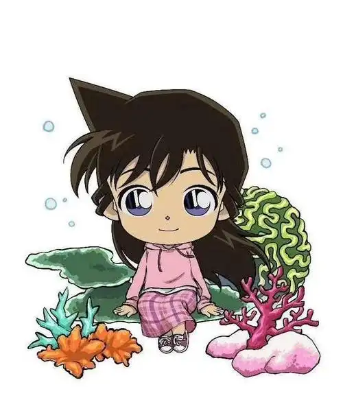 名侦探柯南水族馆q版周边,琴酒头上有青蛙,伏特加被海豹吓一跳