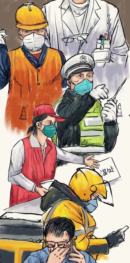 童星幼儿园借感恩节到来之际———————致敬医护人员 感恩白衣