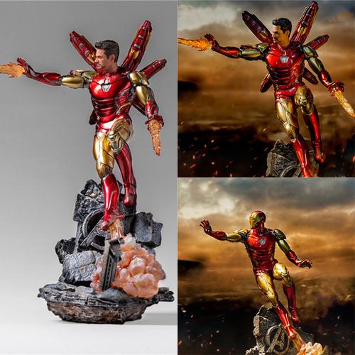 钢铁侠mk85大手办漫威周边hottoys复仇者联盟4马克纳米战甲限量版