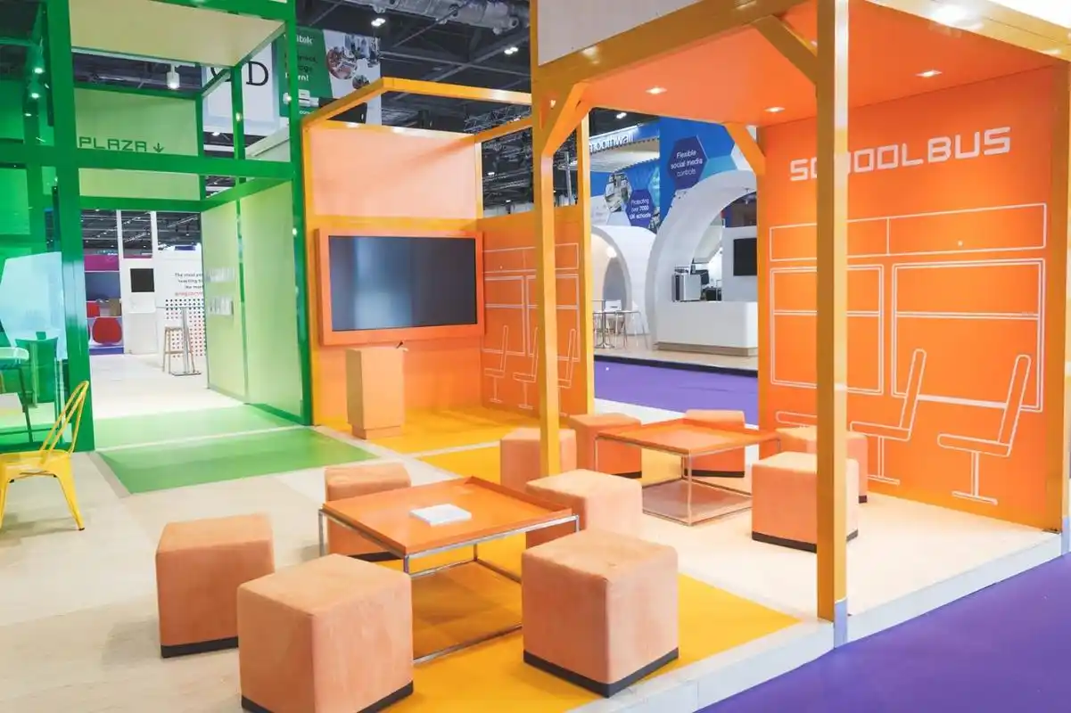 这样的展位设计美吧