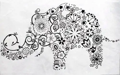 创意的简笔画图