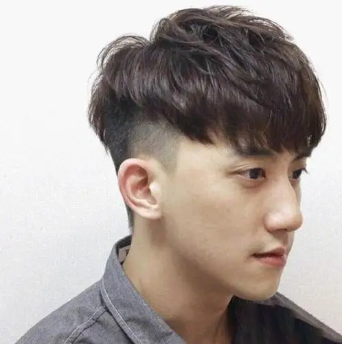 男生头发细软少的发型男生细软头发适合发型2