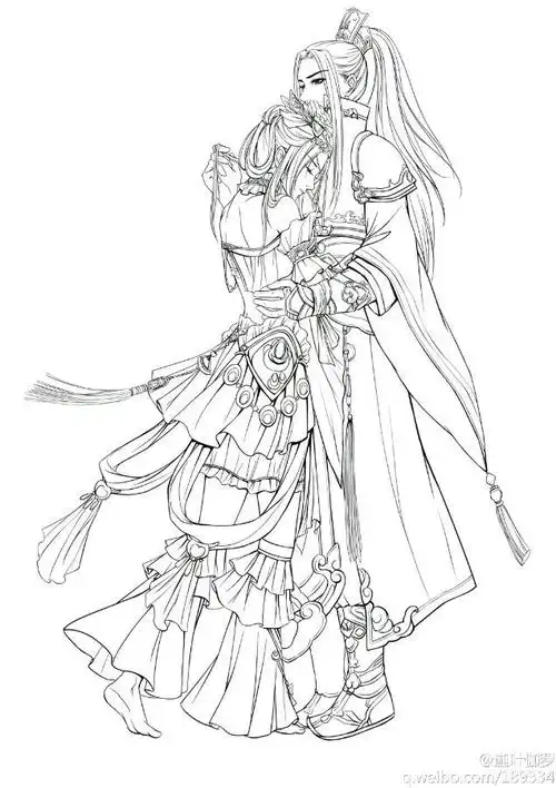 看图_古风线稿吧_百度贴吧