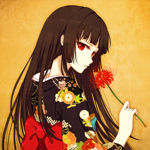 地狱少女阎魔爱动漫头像动漫女头