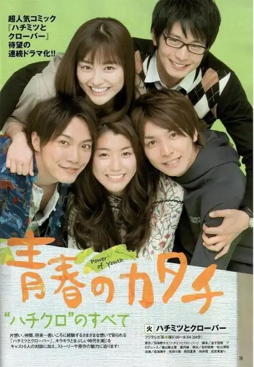 片名: 蜂蜜与四叶草(电视剧)导演: 谷村政树 主演: 成海璃子 生田斗真