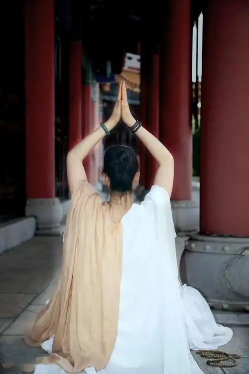 问佛禅意人像摄影无穷般若心自在语默动静体自然