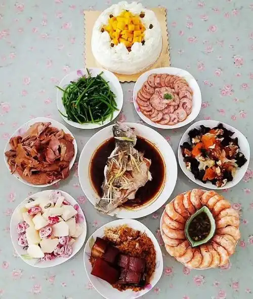 wyyapl做的家庭生日宴小菜菜