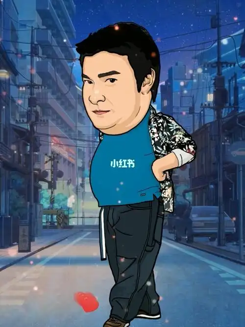 刘德华百部电影漫画海报之瘦身男女