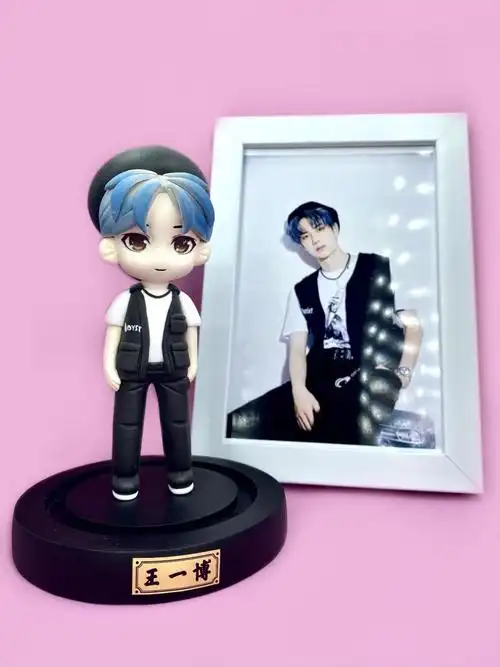 王一博周边手办真人模型人偶摆件公仔玩偶男生女生日定制礼物 都不是