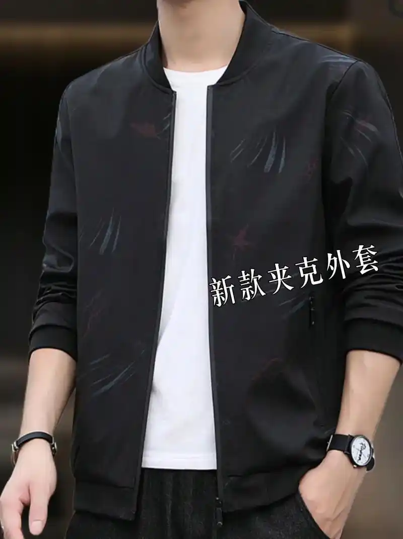 老板们～给你们种草一件罗蒙宽松时尚潮流夹克外套