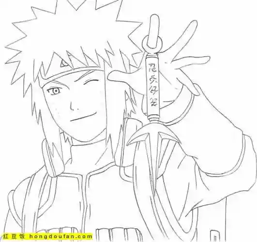 10张最新的火影忍者涂色图片成为真正的火影忍者吧