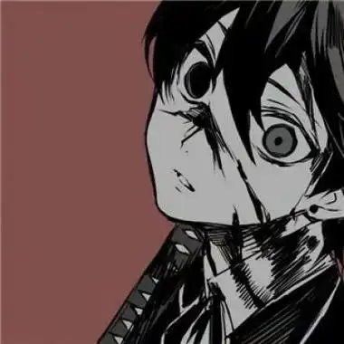 高清丧系的伤感动漫头像男黑暗系图片