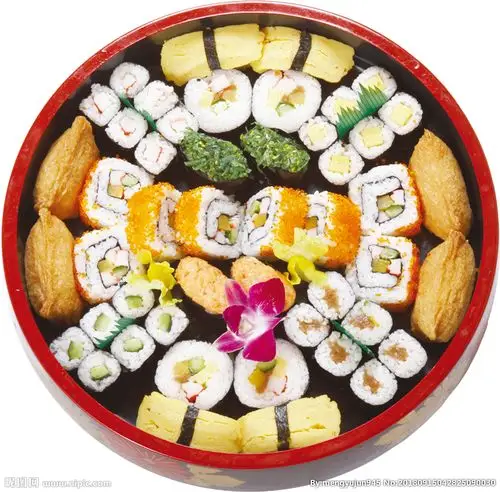 寿司拼盘摄影图__传统美食_餐饮美食_摄影图库_昵图网nipic.com