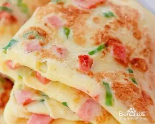 如何做香肠鸡蛋饼