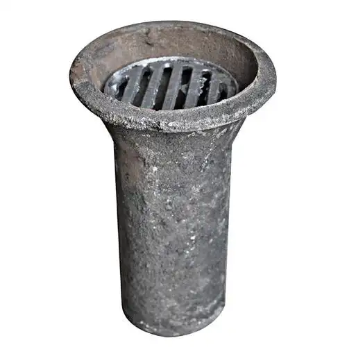 雨水漏斗铸铁漏斗雨水斗直落式漏斗喇叭口漏斗雨水口 圆4寸