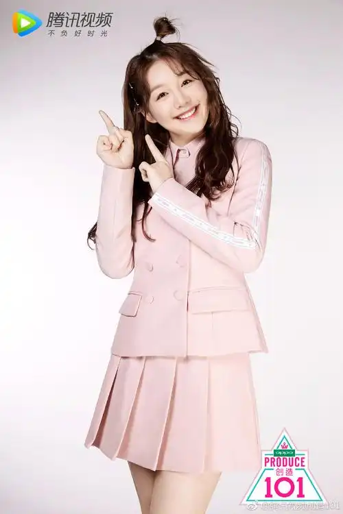 看看创造101漂亮女生当时的公式照 到底是鹅的锅还是创3选手不行