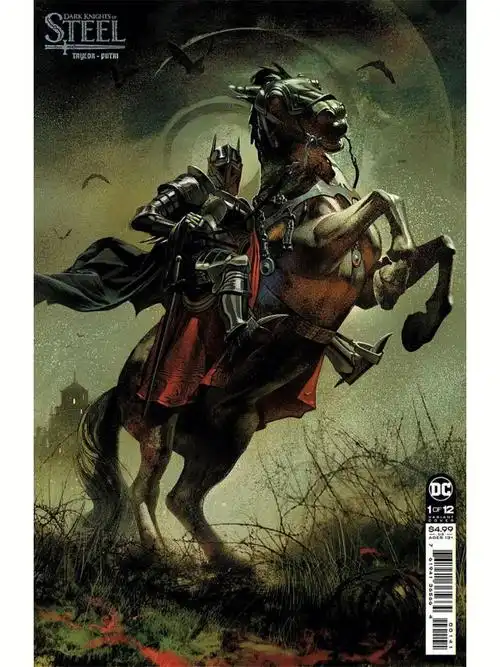 全新dc中世纪宇宙降临🏰 钢铁黑骑士登场!