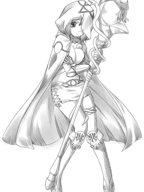 【素材】人物全身绘画线稿参考