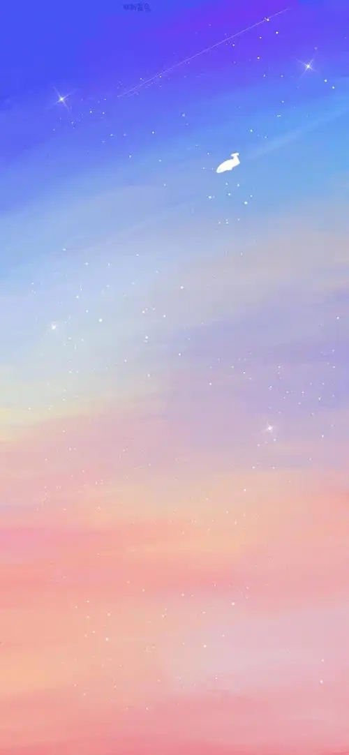 手绘小清新风景手机壁纸 高清壁纸无水印